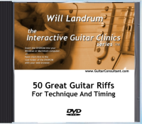50 Great Guitar Riffs For Technique And Timing Interactive Guitar Clinics DVDRom