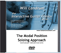 The Modal Position Soloing Approach Guitar Video Jam Tracks Interactive Guitar Clinics DVDRom