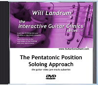 The Pentatonic Position Soloing Approach Guitar Video Jam Tracks Interactive Guitar Clinics DVDRom